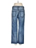 Ann Taylor LOFT 100% Cotton Hearts Blue Jeans Size 2 - photo 2