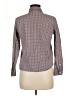 A.P.C. 100% Cotton Houndstooth Brown Long Sleeve Button-Down Shirt Size M - photo 2