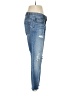 Ann Taylor LOFT 100% Cotton Hearts Blue Jeans Size 2 - photo 4