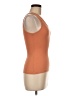 Eyeshadow 100% Cotton Orange Sleeveless Top Size M - photo 4