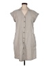 Assorted Brands 100% Lyocell Gray Casual Dress Size 8 - photo 1