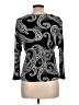 Forbidden Black 3/4 Sleeve Top Size L - photo 2