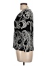 Forbidden Black 3/4 Sleeve Top Size L - photo 5