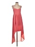 Millau 100% Polyester Solid Pink Casual Dress Size S - photo 1