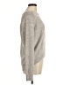 Intermix Chevron-herringbone Gray Pullover Sweater Size M - photo 4
