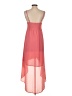 Millau 100% Polyester Solid Pink Casual Dress Size S - photo 2