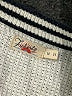 Faherty 100% Organic Cotton Stripes Ivory Pullover Sweater Size M - photo 7