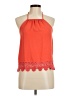 Leith 100% Polyester Orange Tank Top Size M - photo 1