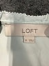 Ann Taylor LOFT 100% Polyester Blue Short Sleeve Blouse Size XL - photo 7