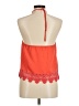 Leith 100% Polyester Orange Tank Top Size M - photo 2