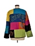 Perceptions Color Block Blue Pullover Sweater Size M - photo 2