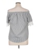 Roommates 100% Polyester Gray 3/4 Sleeve Blouse Size XL - photo 2