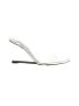 Good American White Sandals Size 7 - photo 1