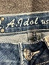 L.A. Idol Silver Blue Jeans Size 7 - photo 7