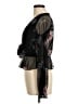 Guess Black Long Sleeve Blouse Size M - photo 5
