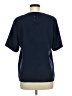 Worthington 100% Polyester Blue Short Sleeve Blouse Size M - photo 2