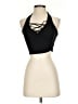 Express One Eleven Black Halter Top Size S - photo 1