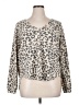 Socialite Animal Print Tan Pullover Sweater Size XL - photo 1
