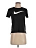 Nike 100% Polyester Black Active T-Shirt Size S - photo 1