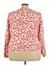 Lands' End Floral Red Pullover Sweater Size 3X - photo 2