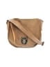 Assorted Brands 100% Leather Tan Leather Crossbody Bag One size - photo 1