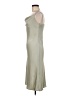 J.ING 100% Polyester Solid Tan Cocktail Dress Size M - photo 5