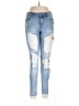 True Religion Hearts Blue Jeans Size 29 waist - photo 1
