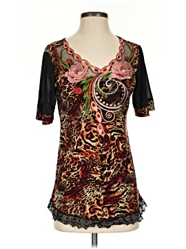 Assorted Brands Short Sleeve Blouse