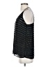 Bar III 100% Polyester Black Sleeveless Blouse Size S - photo 5