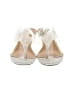 J. Renee White Sandals Size 7 - photo 2