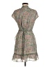 ALLSAINTS 100% Polyester Paisley Green Cocktail Dress Size 6 - photo 2