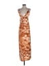 Lush Tropical Brown Casual Dress Size S - photo 1