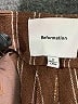 Reformation 100% Linen Stripes Brown Linen Pants Size 6 - photo 7