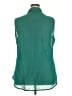 Assorted Brands 100% Polyester Teal Sleeveless Blouse Size 2X - photo 2