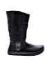 Earth 100% Leather Black Boots Size 10 - photo 1