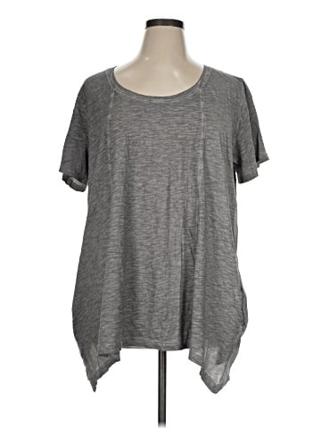 LOGO by Lori Goldstein Short Sleeve T-Shirt (view 1)