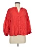 Fate Red 3/4 Sleeve Blouse Size M - photo 1