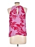 Old Navy 100% Rayon Pink Sleeveless Blouse Size L - photo 2