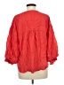 Fate Red 3/4 Sleeve Blouse Size M - photo 2