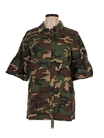 Noisy May 3/4 Sleeve Blouse (view 1)