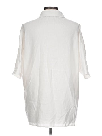Petal and Pup 3/4 Sleeve Button-Down Shirt (view 2)