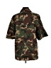 Noisy May Camo Green 3/4 Sleeve Blouse Size L - photo 2