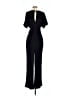 LA Made Solid Black Jumpsuit Size S - photo 2