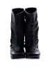 Earth 100% Leather Black Boots Size 10 - photo 2