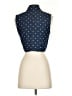 Forever 21 Blue Sleeveless Button-Down Shirt Size S - photo 2