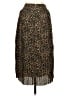 J.Crew 100% Polyester Animal Print Brown Casual Skirt Size 00 - photo 2