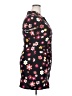 No Boundaries 100% Polyester Floral Black Casual Dress Size XXL - photo 4