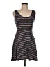 SO Stripes Black Casual Dress Size M - photo 1