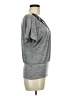 Iz Byer Gray Short Sleeve Top Size M - photo 4