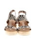 REPORT Animal Print Tan Wedges Size 7 - photo 2